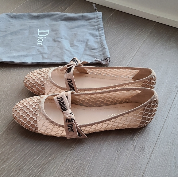 Dior Miss J'adior mesh flats - Picture 4 of 11